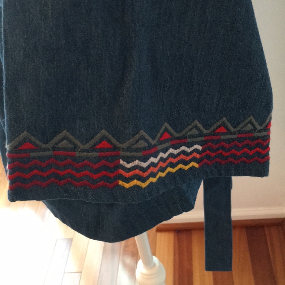 NWT open denim jacket  small ONLY left. - Picture 6 of 6